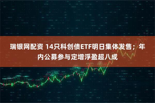 瑞银网配资 14只科创债ETF明日集体发售；年内公募参与定增浮盈超八成