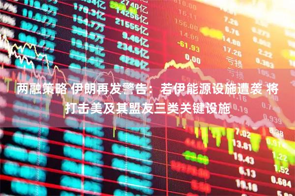 两融策略 伊朗再发警告：若伊能源设施遭袭 将打击美及其盟友三类关键设施